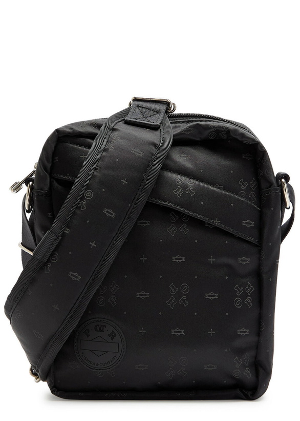 Photo: Porter Monogram-jacquard Nylon Shoulder bag - Black - One Size