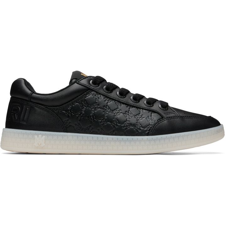 Photo: AMIRI Black BLVD Sneakers