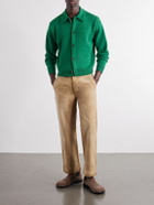 Auralee - Wool Cardigan - Green