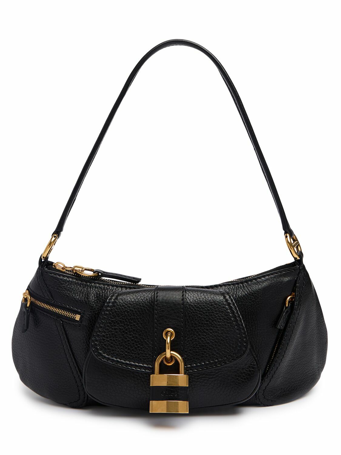 CHLOÉ The 99 Shiny Grained Leather Bag