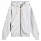 Champion Men's Reverse Weave Fleece Zip Hoodie in Grey