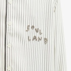 Soulland Men's Tyra Overshirt in Off White Multi