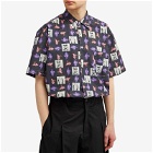 Comme des Garçons SHIRT Men's x Andy Warhol Short Sleeve Shirt in Multi