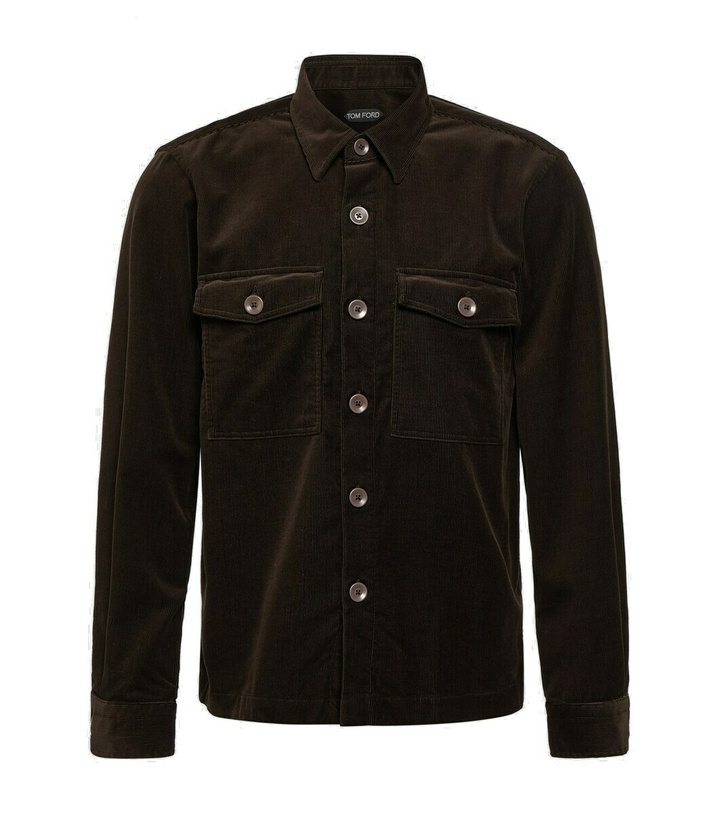 Photo: Tom Ford Corduroy overshirt