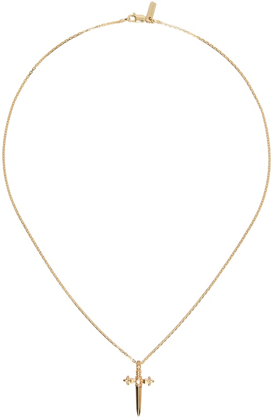 Photo: Hatton Labs Gold Dagger Pendant Necklace