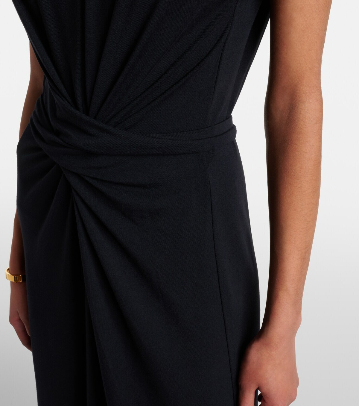 Vince Gathered midi dress