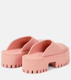 Gucci - GG rubber clogs