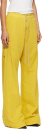 Rick Owens DRKSHDW Yellow Concordians Pusher Lounge Pants