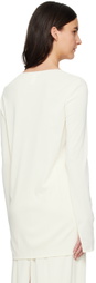 The Row Off-White Isara Blouse