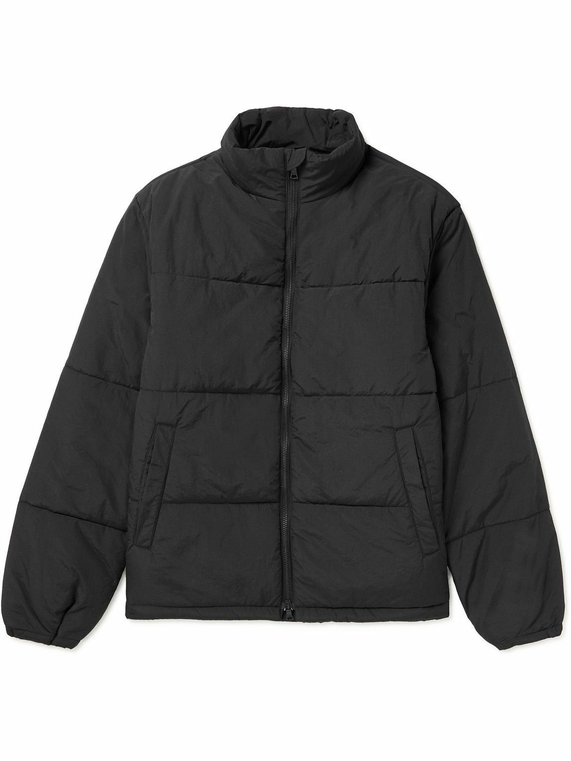 Onia - Padded Quilted Nylon and Cotton-Blend Poplin Jacket - Black Onia