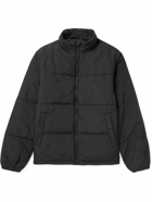 Onia - Padded Quilted Nylon and Cotton-Blend Poplin Jacket - Black