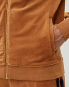 Sergio Tacchini DAMARINDO VELOUR TRACK JACKET Brown Men