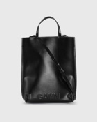 Ganni Banner Medium Tote Black - Womens - Tote & Shopping Bags