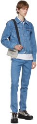 Burberry Blue Denim Satchwell Jacket