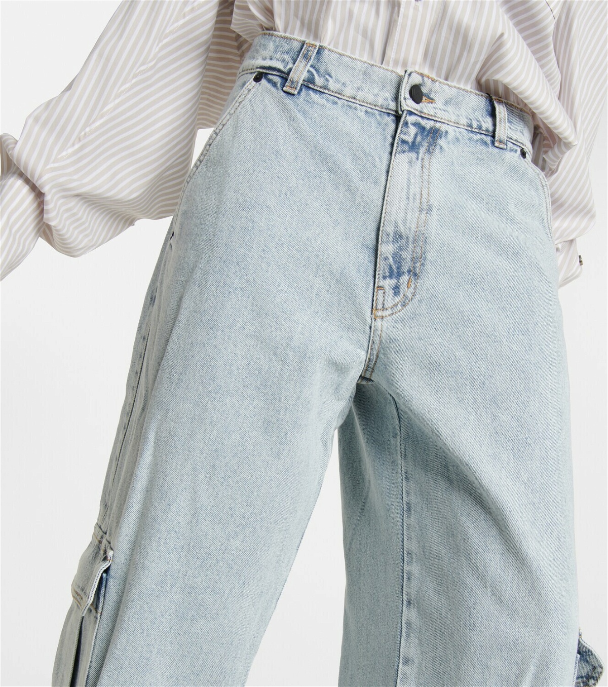 The Mannei Sado low-rise jeans