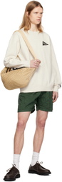 Pilgrim Surf + Supply Off-White Team Crew Sweatshirt