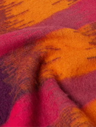 PIACENZA 1733 - Slim-Fit Striped Ikat Wool Sweater - Multi