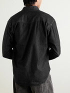 OrSlow - Cotton-Chambray Western Shirt - Black