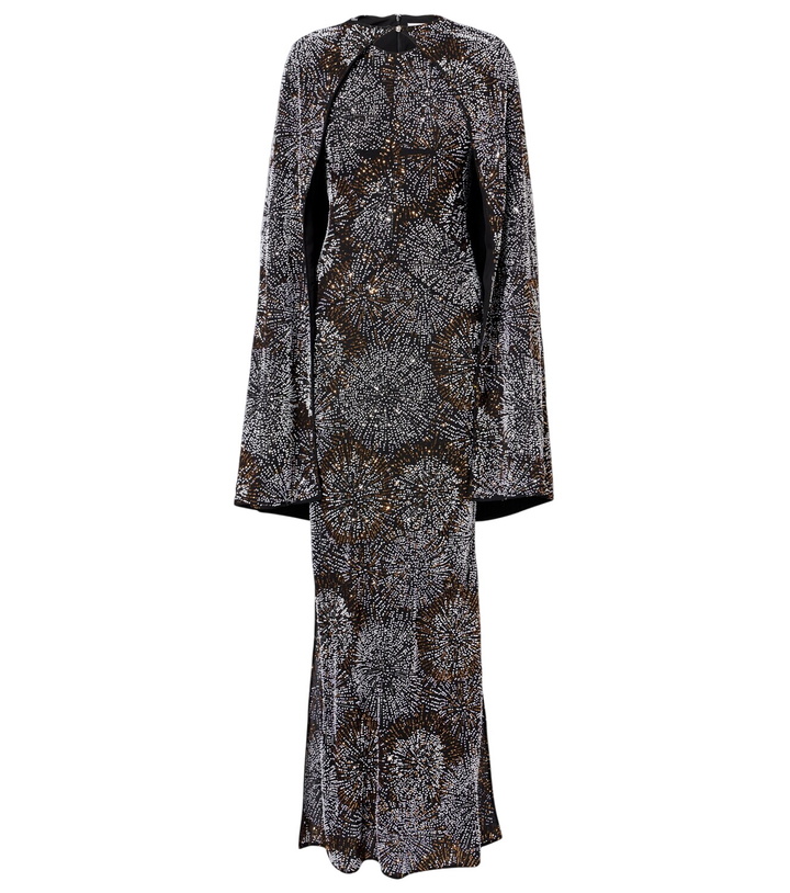 Photo: Rabanne Embellished caped gown