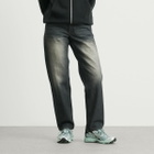 Dime Women's Relaxed Denim Pants in Sandblasted Black