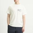 Universal Works Men's x Paraboot Jersey Print T-Shirt in Ecru