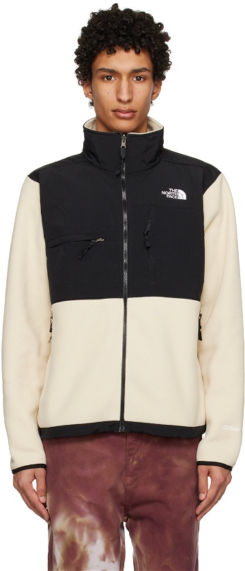 Photo: The North Face Blue Embroidered Down Jacket