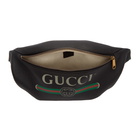 Gucci Black Medium Logo Belt Pouch