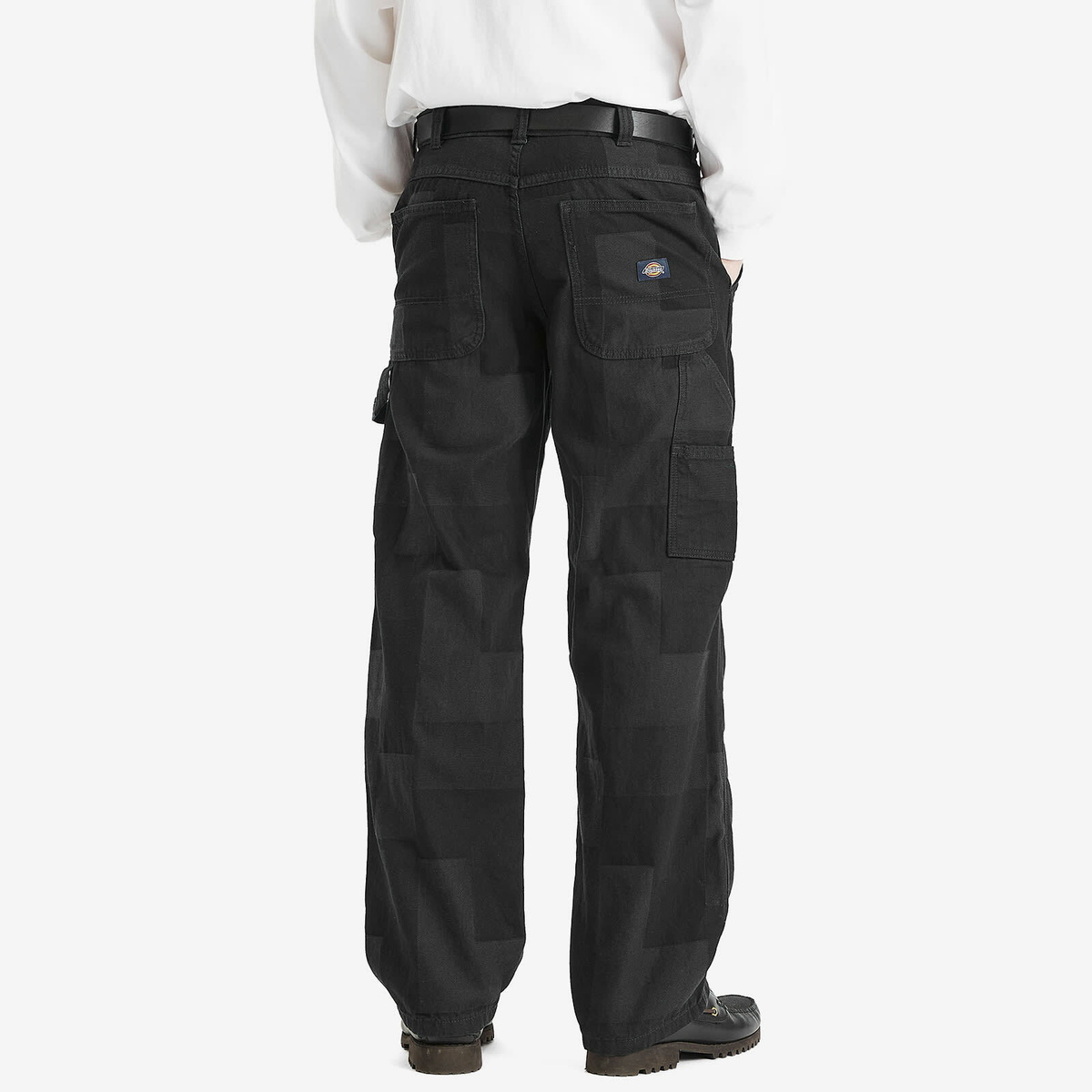 Dickies Men's Jacquard Carpenter Pants in Rinsed