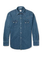 ORSLOW - Denim Western Shirt - Blue