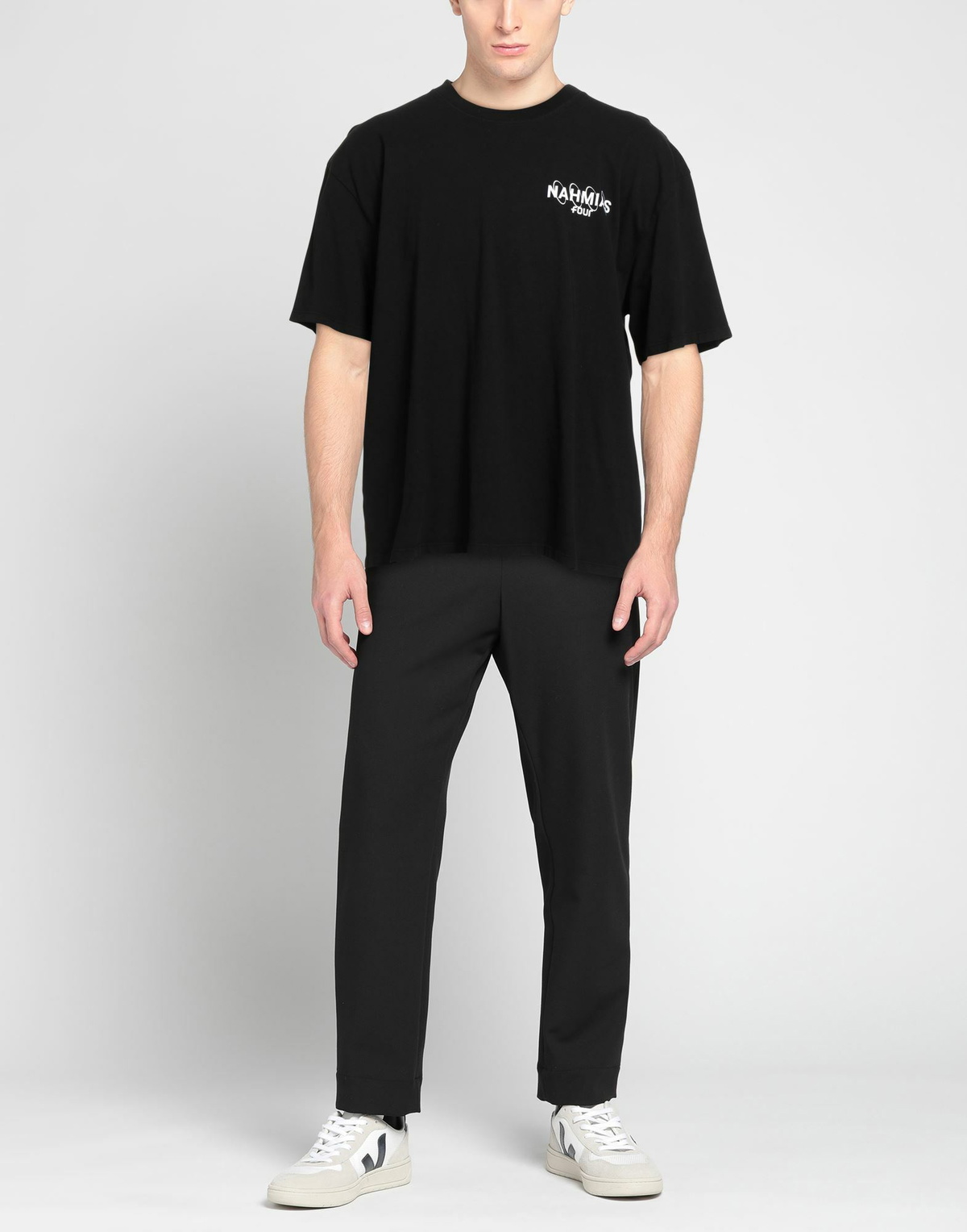 Nahmias Mens T-shirt in Black