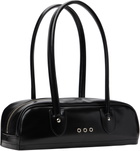 Comme des Garçons Comme des Garçons Black Synthetic Leather Shoulder Bag