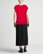 Manila Grace Womens Sweater in Red