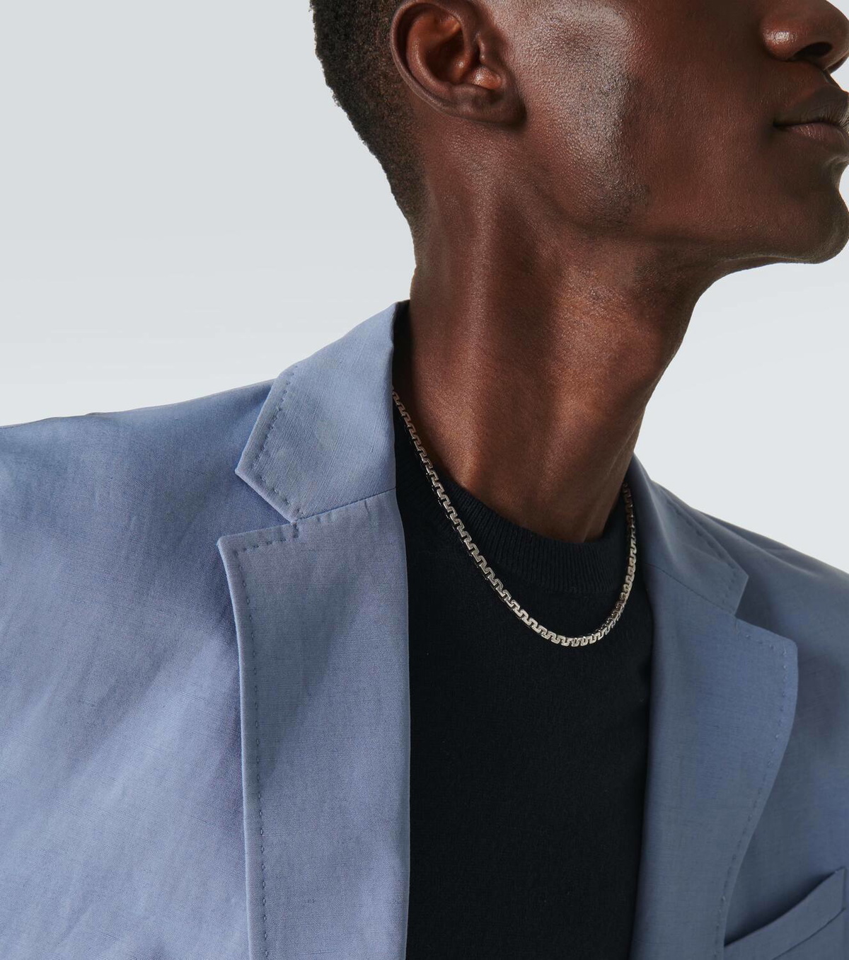 Mateo Sterling silver chain necklace