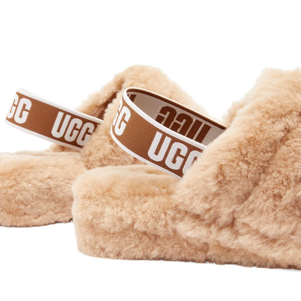 UGG Women's Fluff Yeah Slide in Chestnut Ugg