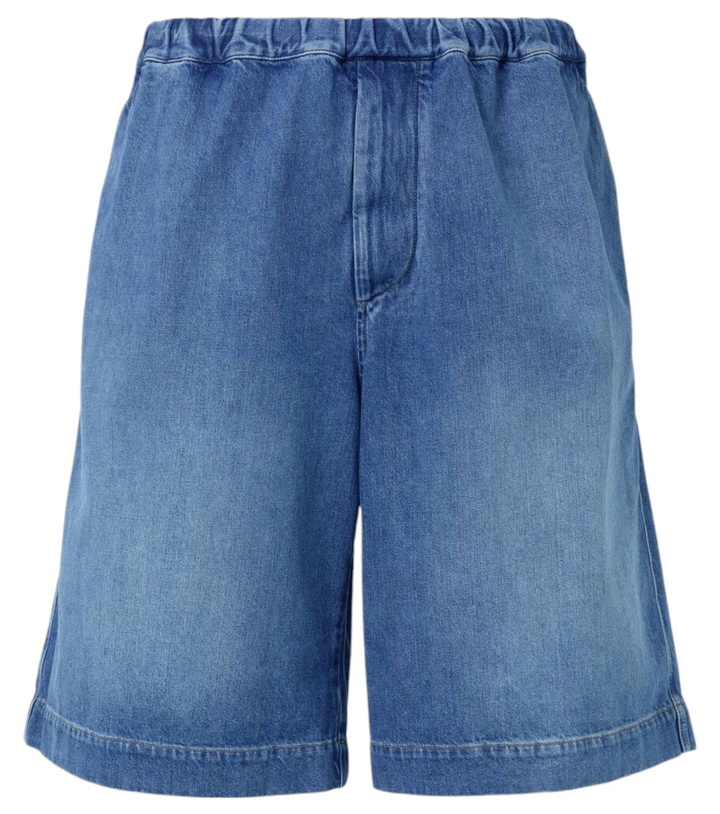 Photo: Plan C Denim Bermuda shorts
