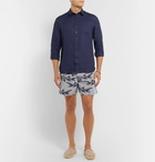 Vilebrequin - Moorea Mid-Length Printed Swim Shorts - Men - Navy