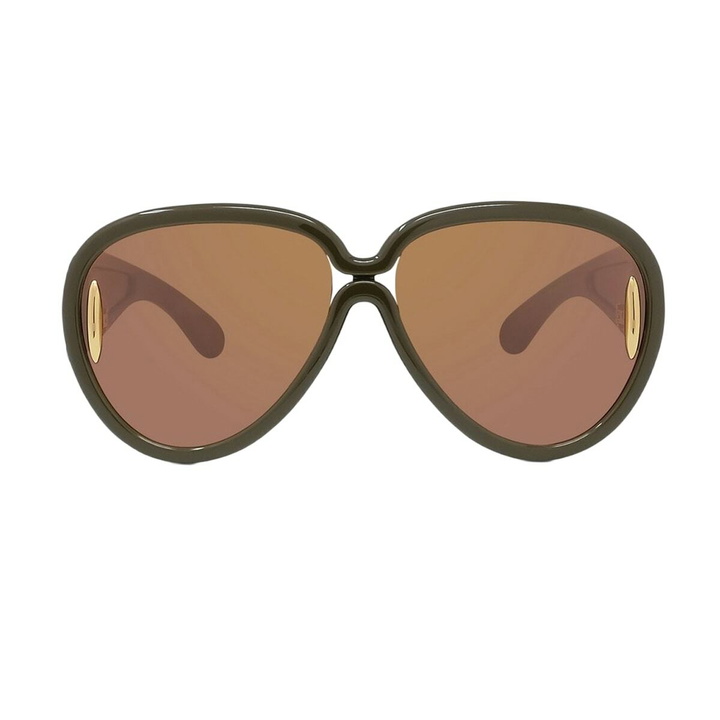 Photo: Loewe Lw40132i Paulas Ibiza 96c Verde Sunglasses