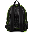 Kenzo Black Mesh Logo Backpack