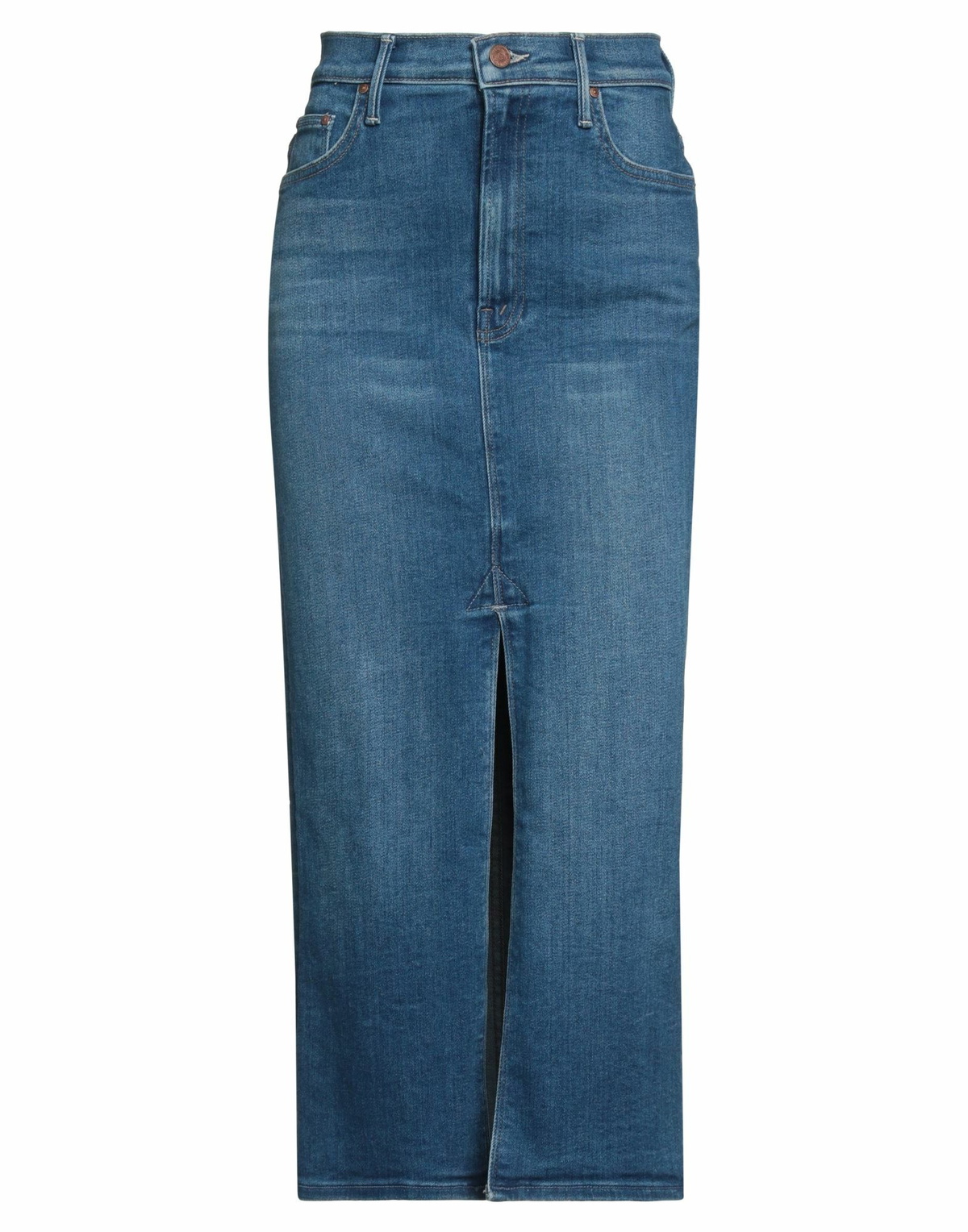 Mother Womens Denim skirt in Blue