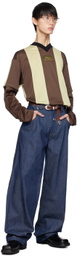 Commission Brown Soccer Long Sleeve T-Shirt