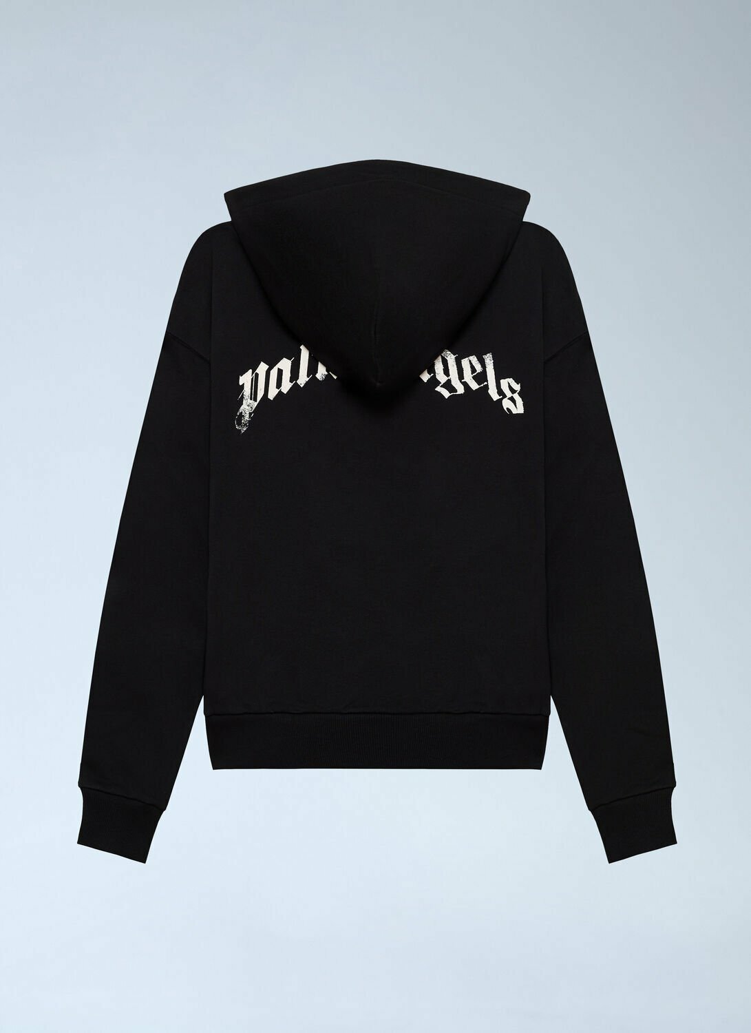 Palm Angels Spray Broken Bear Hooded Sweatshirt
