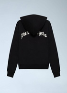Palm Angels Spray Broken Bear Hooded Sweatshirt
