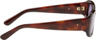THISTLES Brown 'The Al' Sunglasses