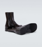 Our Legacy Camion leather Chelsea boots