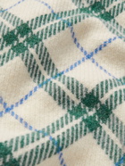 Isabel Marant - Gervon Checked Virgin Wool Shirt Jacket - Green