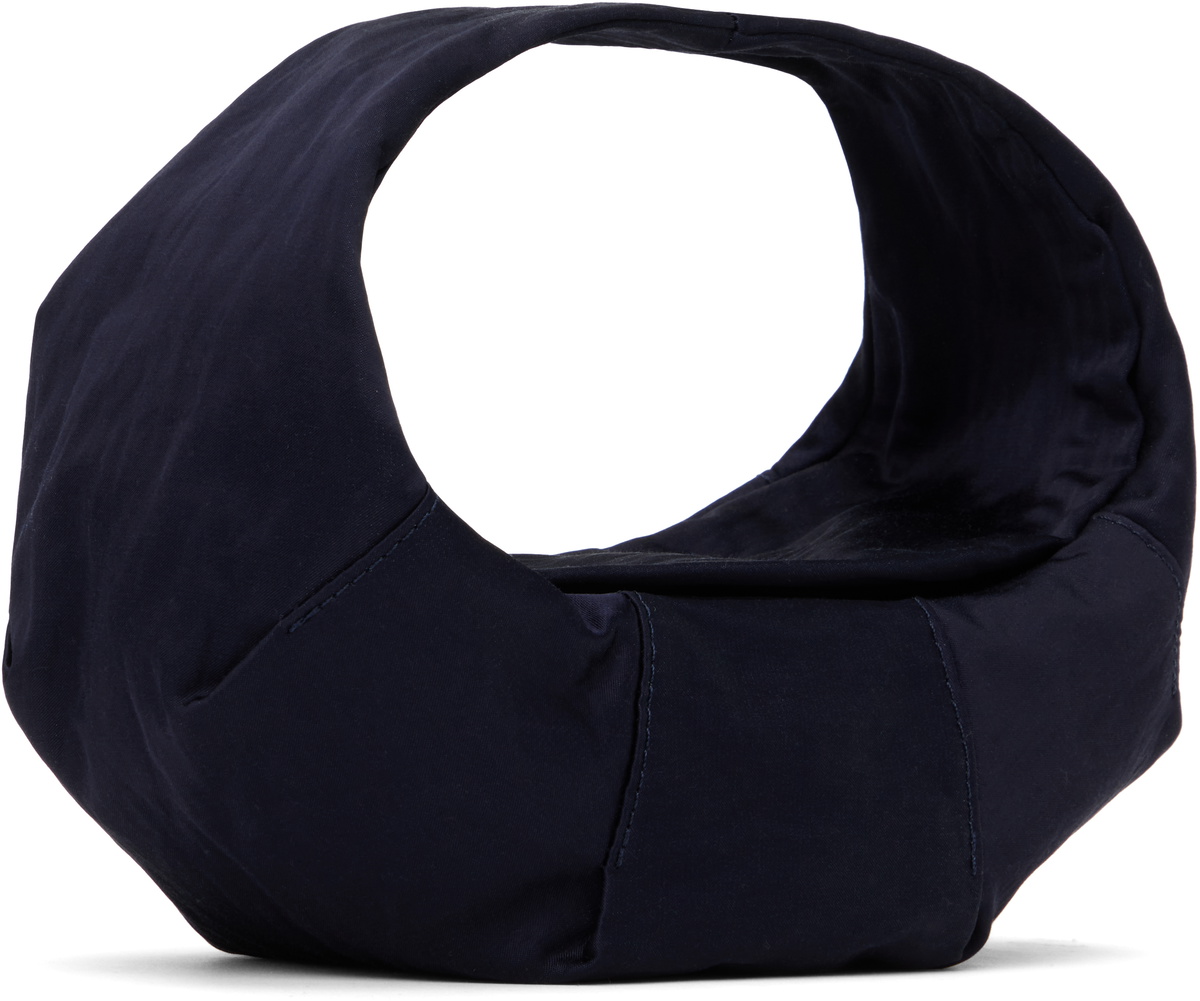 Ruohan Navy Mini Moon Bag