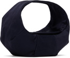 Ruohan Navy Mini Moon Bag