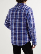 Polo Ralph Lauren - Fleece-Lined Checked Quilted Cotton-Flannel Shirt Jacket - Blue