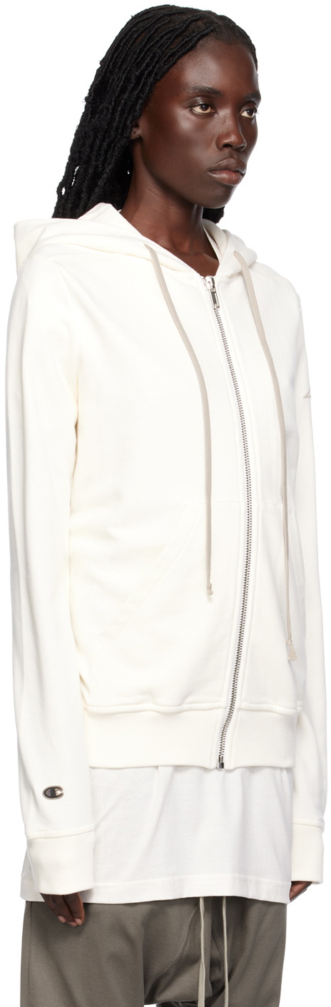 White hoodie women's clearance champion