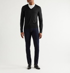 TOM FORD - Slim-Fit Silk Sweater - Black